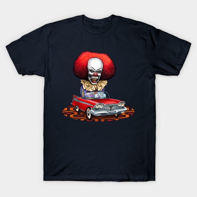 Christine Pedal Car T-Shirt by ChetArt